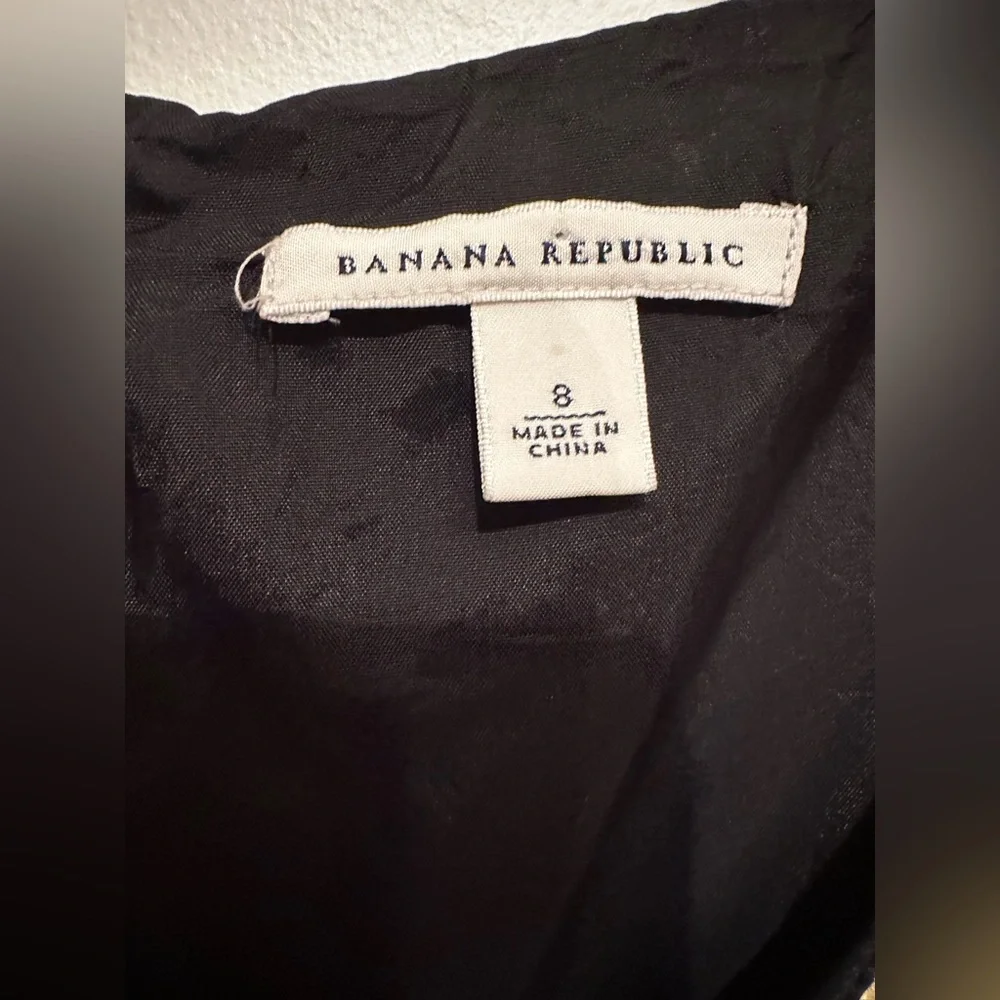 Banana Republic Floral Sleeveless Fit & Flare Dress Size 8